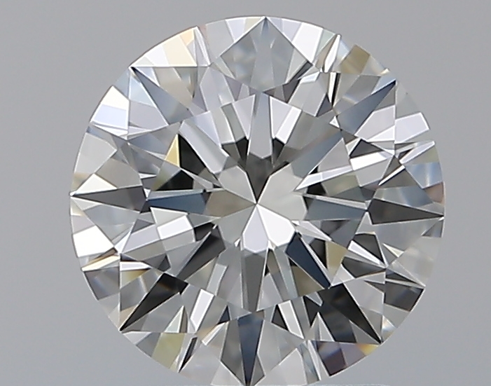 2.01 CaratH-VVS1 EX Cut Round Diamond
