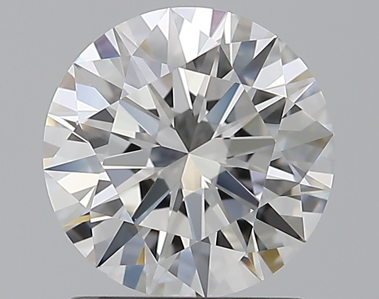 1.39 CaratF-VVS1 EX Cut Round Diamond