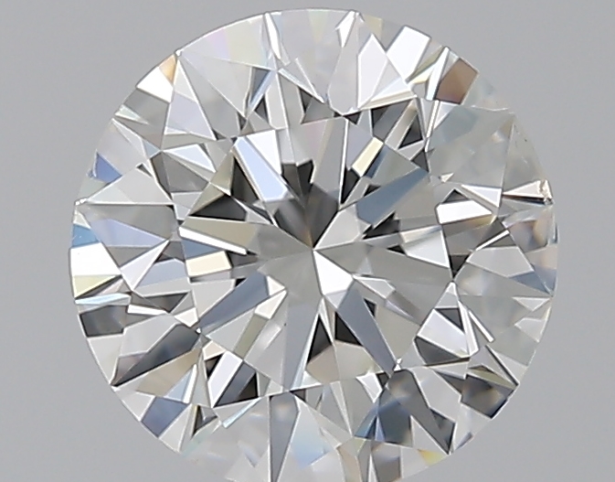 2.01 CaratG-SI1 EX Cut Round Diamond