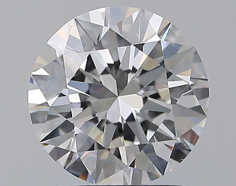 2.01 CaratH-VS1 EX Cut Round Diamond