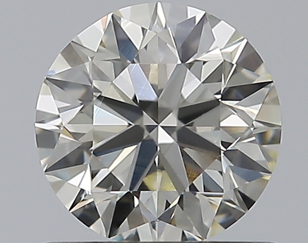 0.7 CaratJ-VVS2 EX Cut Round Diamond