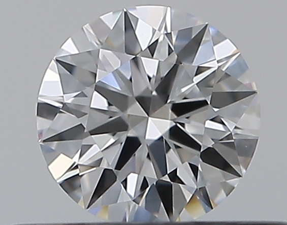 0.33 CaratE-VVS2 EX Cut Round Diamond