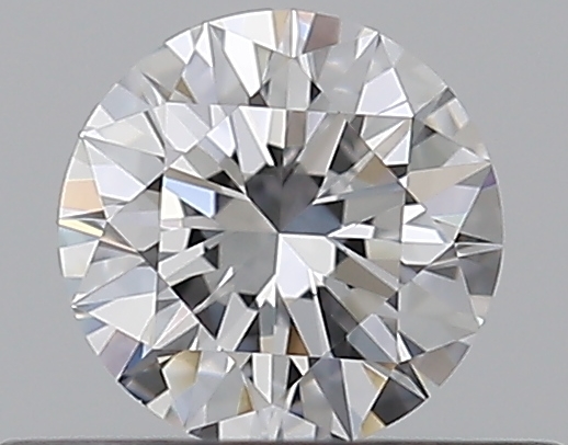 0.33 CaratD-VVS2 EX Cut Round Diamond