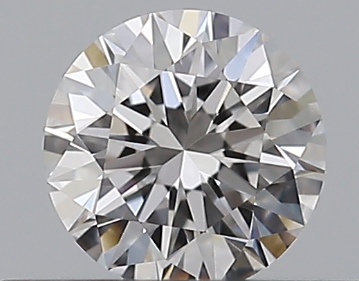 0.33 CaratE-VVS1 EX Cut Round Diamond