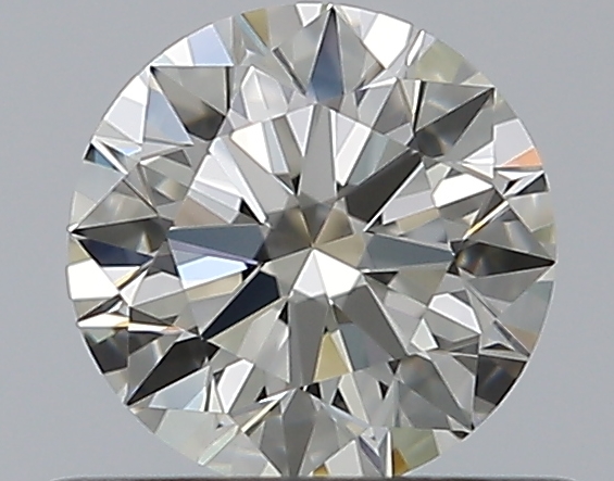 0.49 CaratK-VVS2 EX Cut Round Diamond