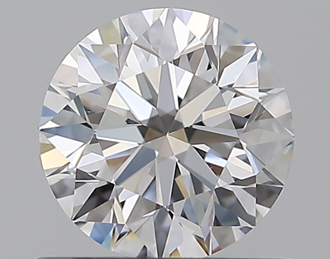 0.7 CaratD-VS2 EX Cut Round Diamond
