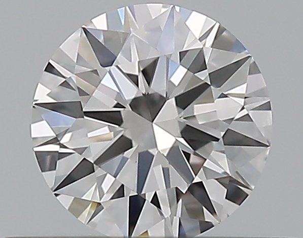 0.38 CaratD-VVS1 EX Cut Round Diamond