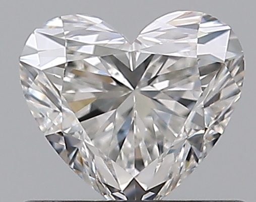 0.53 CaratF-VS1 - Cut Heart Diamond