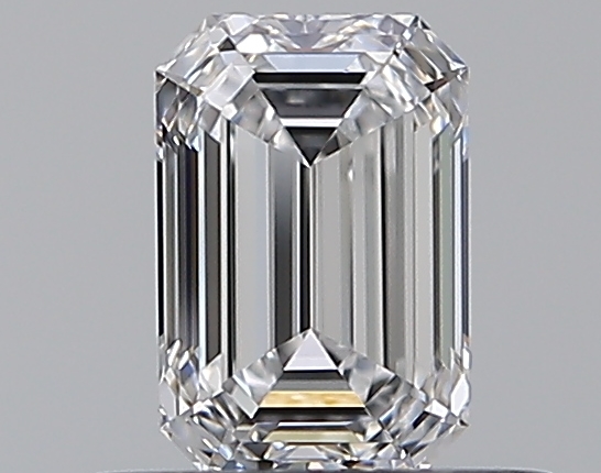 0.56 CaratD-VVS1 - Cut Emerald Diamond