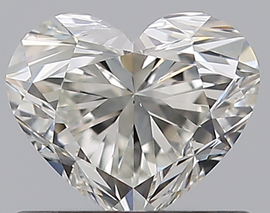 0.59 CaratJ-VS2 - Cut Heart Diamond