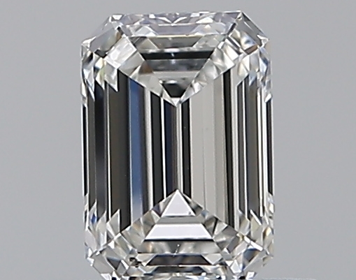 0.52 CaratH-VS2 - Cut Emerald Diamond