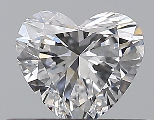 0.4 CaratD-VVS1 - Cut Heart Diamond