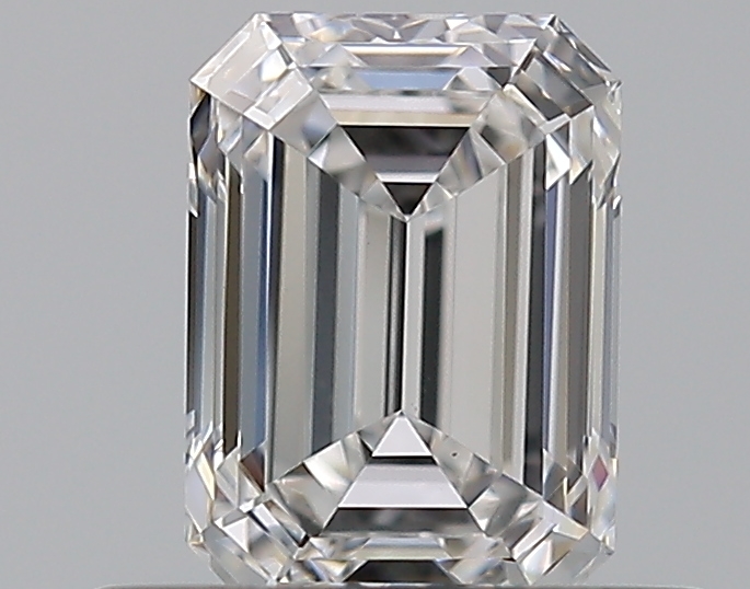 0.57 CaratE-VS1 - Cut Emerald Diamond