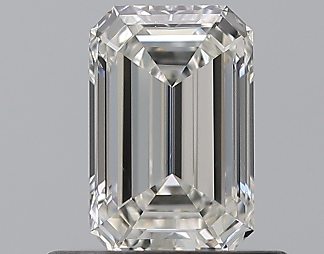 0.65 CaratI-VS1 - Cut Emerald Diamond