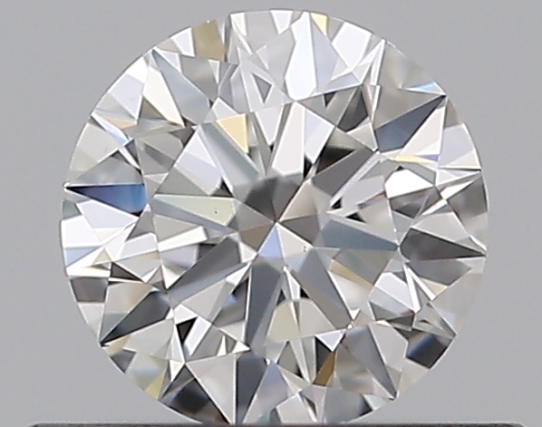 0.46 CaratF-VS2 EX Cut Round Diamond