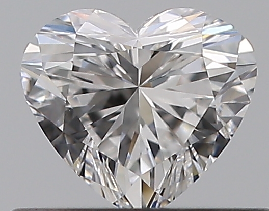 0.33 CaratD-VVS2 - Cut Heart Diamond