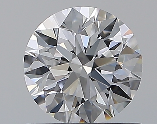 0.77 CaratD-VVS2 EX Cut Round Diamond