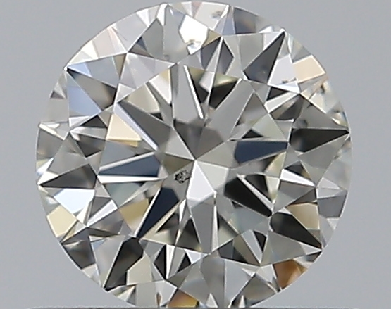 0.5 CaratJ-SI1 EX Cut Round Diamond
