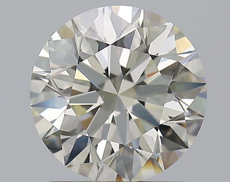 1.5 CaratL-VS2 EX Cut Round Diamond