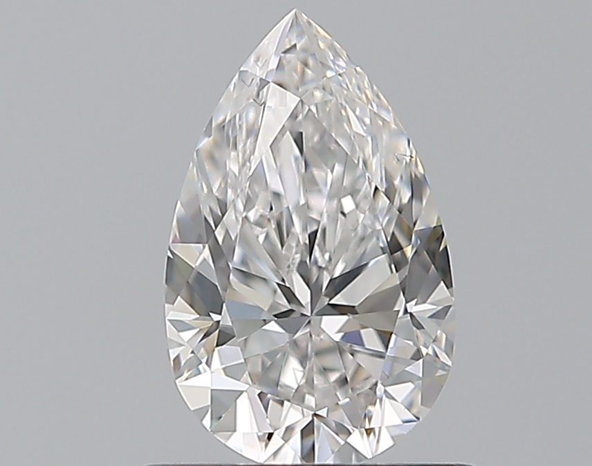 0.77 CaratE-VS2 - Cut Pear Diamond