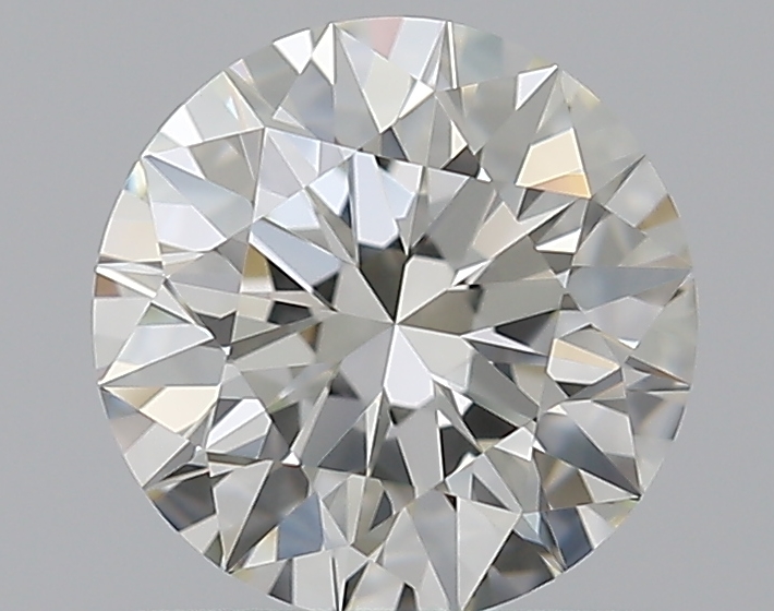0.9 CaratJ-VVS1 EX Cut Round Diamond