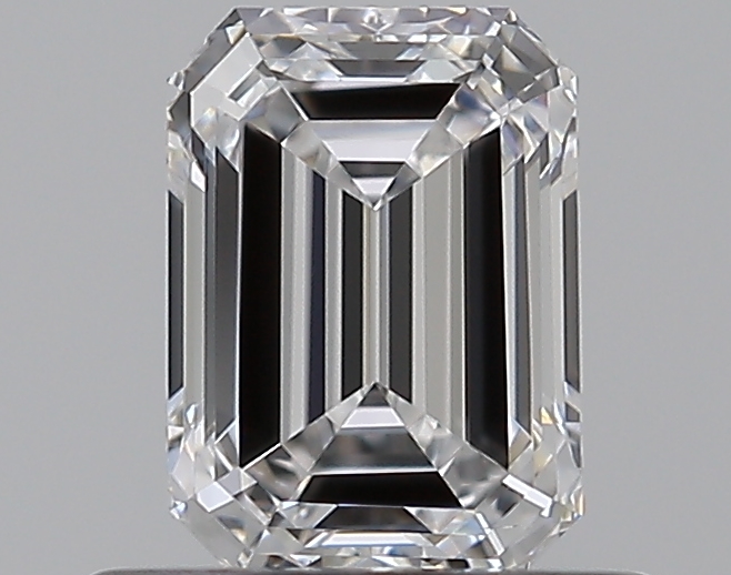 0.66 CaratD-VS2 - Cut Emerald Diamond