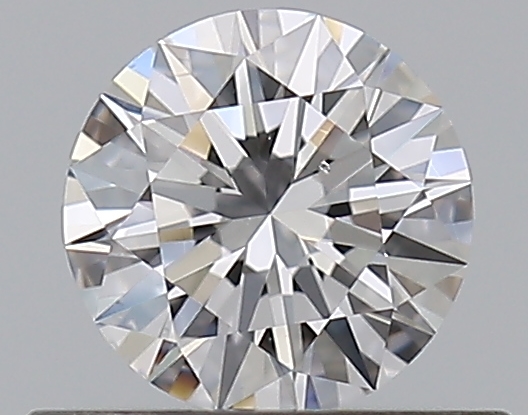 0.43 CaratD-SI1 EX Cut Round Diamond