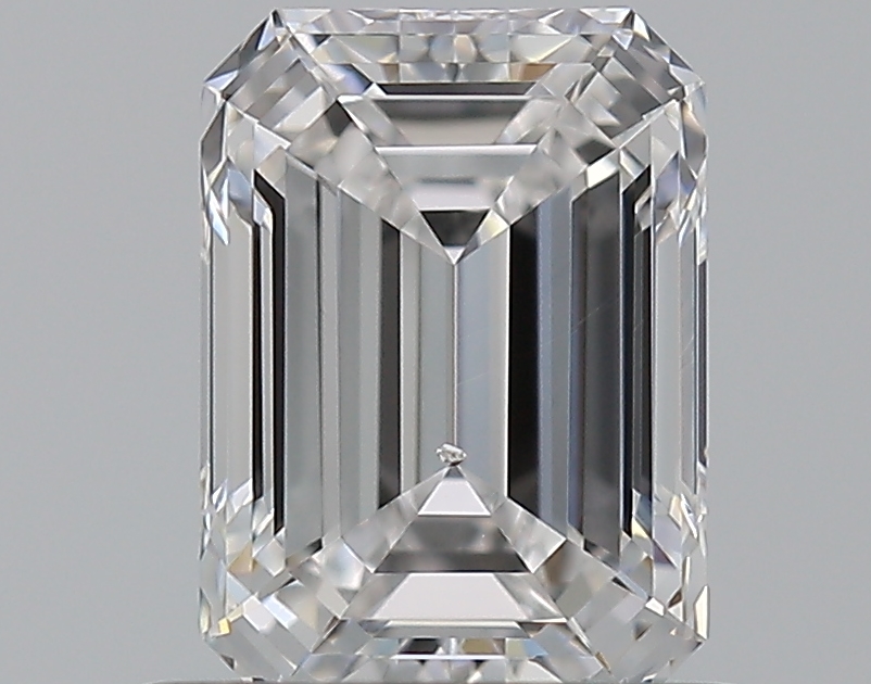 0.91 CaratD-SI1 - Cut Emerald Diamond
