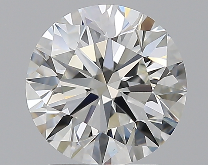 2 CaratH-VS1 EX Cut Round Diamond
