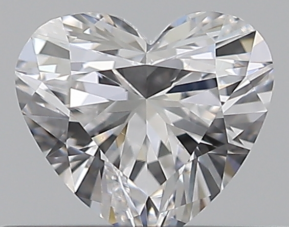 0.36 CaratD-VVS2 - Cut Heart Diamond