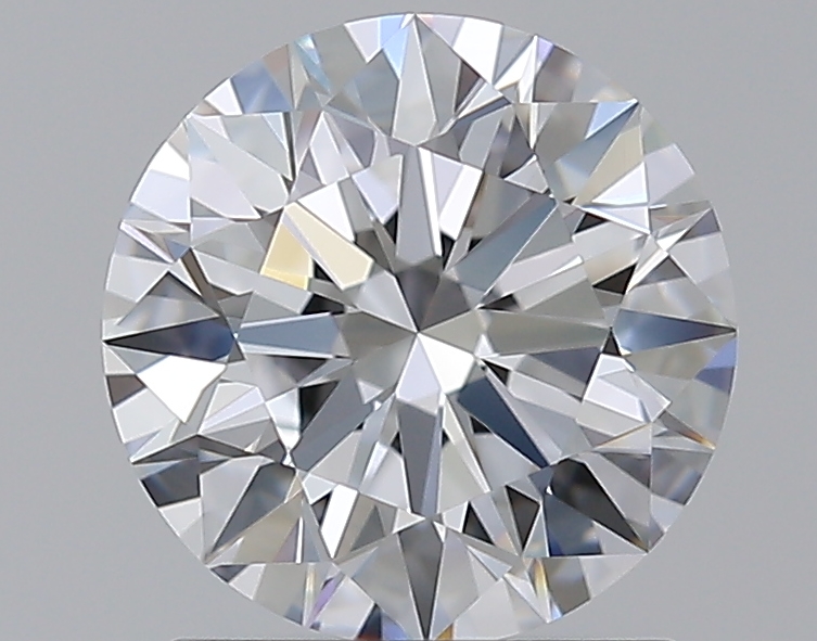 1.51 CaratD-VVS2 EX Cut Round Diamond