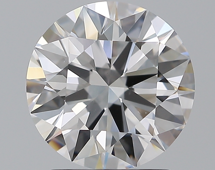 2.01 CaratD-VS1 EX Cut Round Diamond
