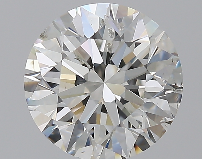 3.01 CaratH-SI2 EX Cut Round Diamond