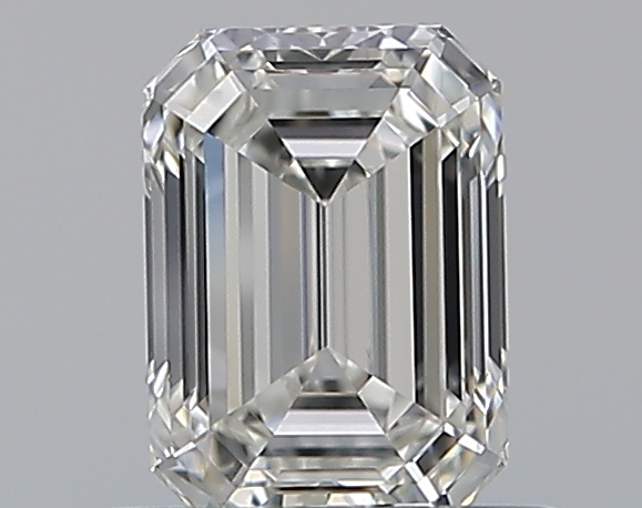0.66 CaratH-VS1 - Cut Emerald Diamond