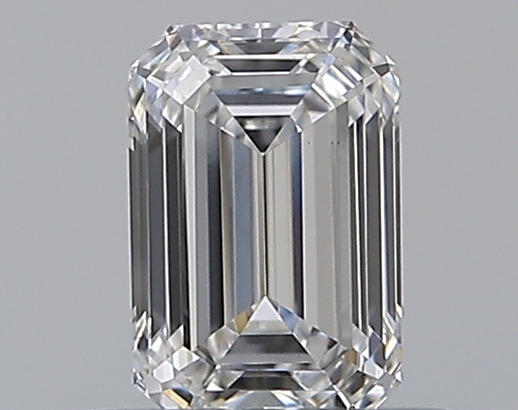 0.59 CaratE-VS1 - Cut Emerald Diamond
