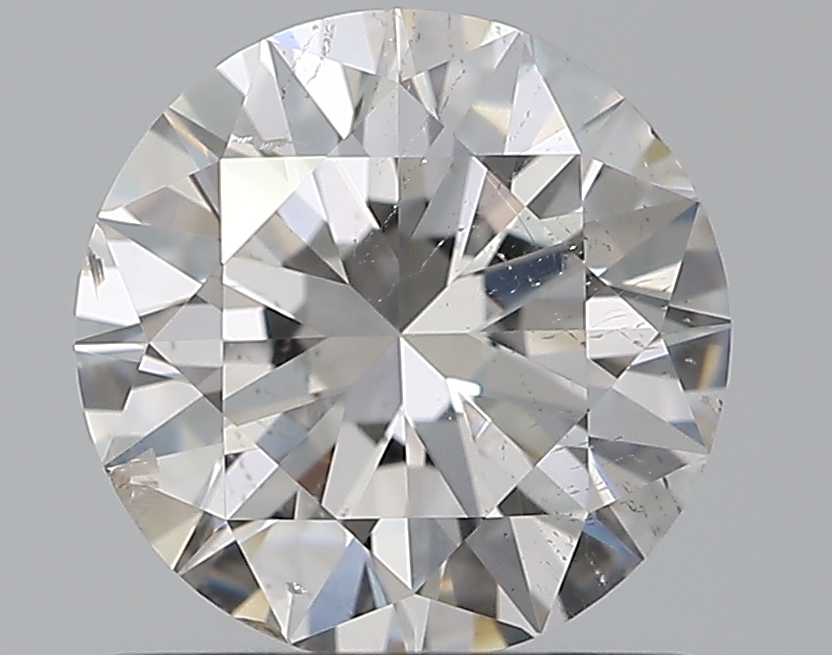 1 CaratE-SI2 EX Cut Round Diamond