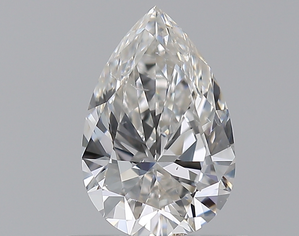 0.65 CaratF-SI2 - Cut Pear Diamond
