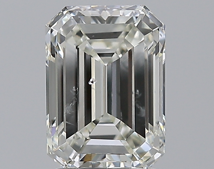 2.01 CaratJ-SI2 - Cut Emerald Diamond