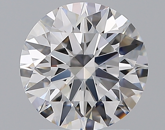 2.01 CaratE-VS1 EX Cut Round Diamond