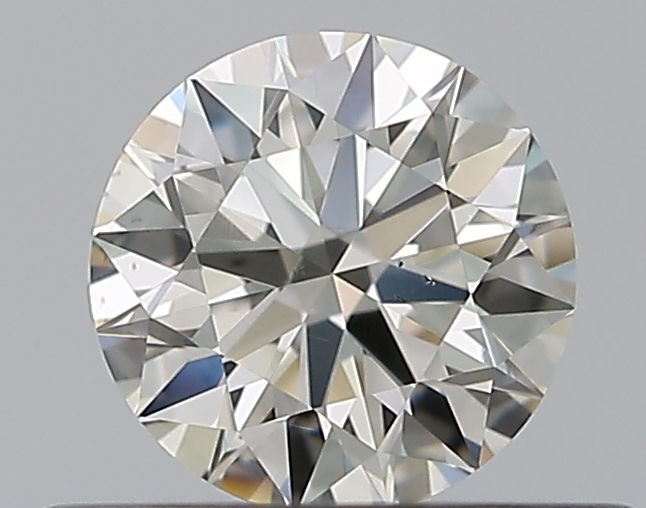 0.41 CaratJ-VS2 EX Cut Round Diamond