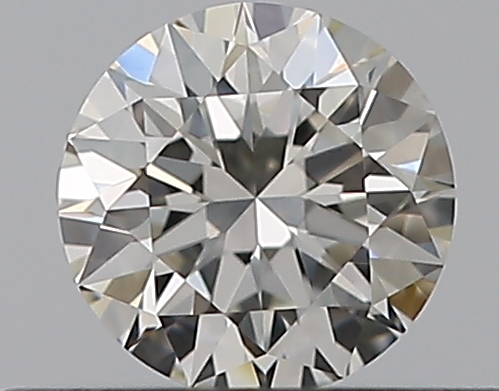 0.33 CaratJ-VS1 EX Cut Round Diamond