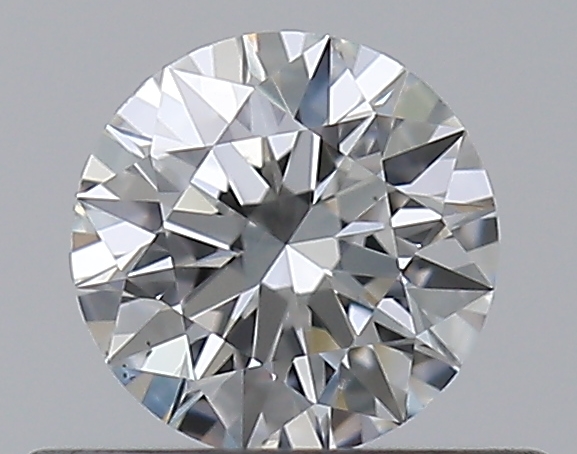 0.35 CaratF-VS2 EX Cut Round Diamond