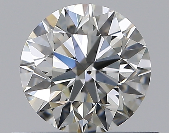 0.51 CaratJ-SI1 EX Cut Round Diamond