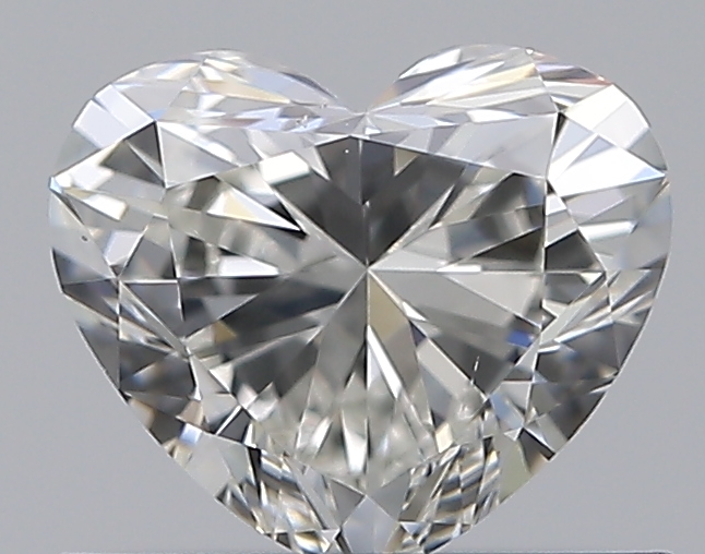0.58 CaratH-VS2 - Cut Heart Diamond