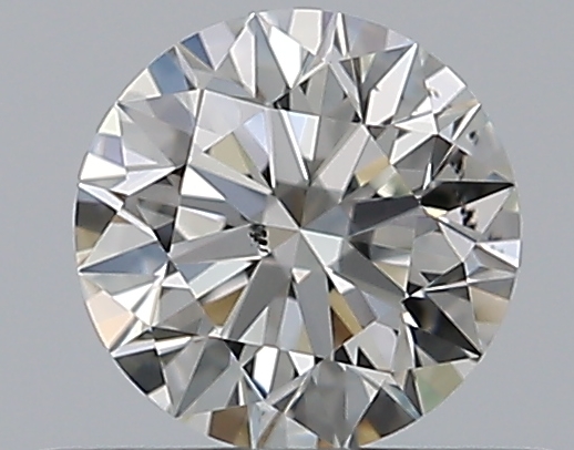 0.35 CaratI-SI1 EX Cut Round Diamond