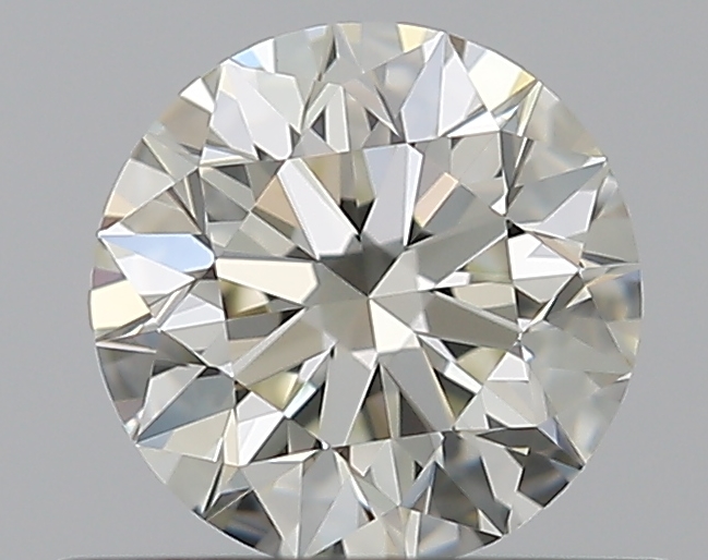 0.5 CaratL-VVS2 EX Cut Round Diamond