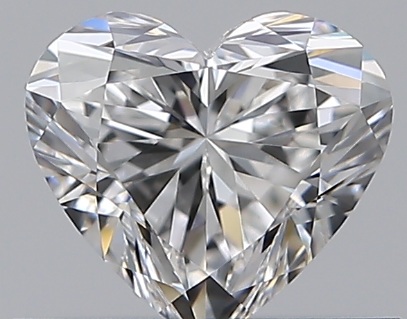 0.5 CaratF-VVS1 - Cut Heart Diamond