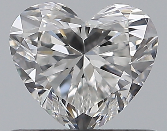 0.5 CaratF-SI1 - Cut Heart Diamond