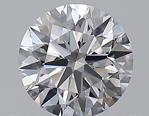 0.36 CaratD-VVS1 EX Cut Round Diamond