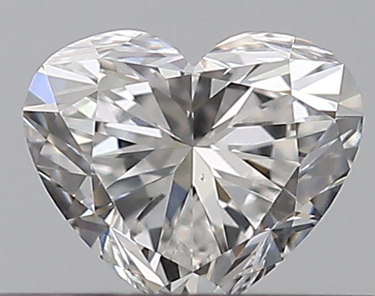 0.33 CaratF-VS2 - Cut Heart Diamond